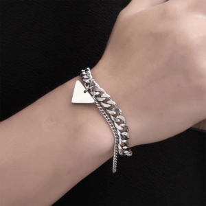 Minimalist Hip-Hop Titanium Steel Chain for Men - Unique and Stylish