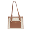 Fashionable Women's Single Shoulder Handbag - Black and Brown Waterproof Commuter Bag - Image 5
