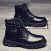 Elevate Your Style with Our Premium Men's Casual Shoes - Black - Image 4