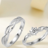 "Love Forever" - Couple's Fashion Ring, Meaningful Gift for Special Occasions, Exuding Love and Commitment - Image 5