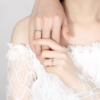 "Love Forever" - Couple's Fashion Ring, Meaningful Gift for Special Occasions, Exuding Love and Commitment