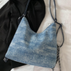 Fashionable Women's Multi-Functional Double Shoulder Single Shoulder Bag - Blue and Sky Blue Universal Style - Image 8