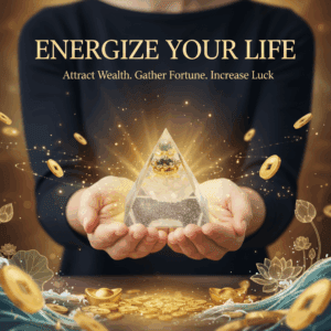 Investment Wisdom Tower – Crystal Pyramid Reflecting Financial Success