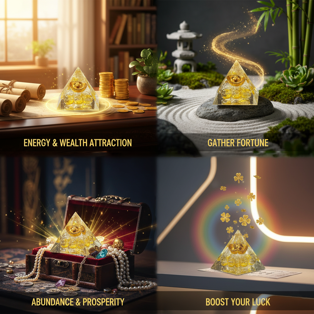 The Abundance Pyramid - Earth Element — The Receptive Hexagram