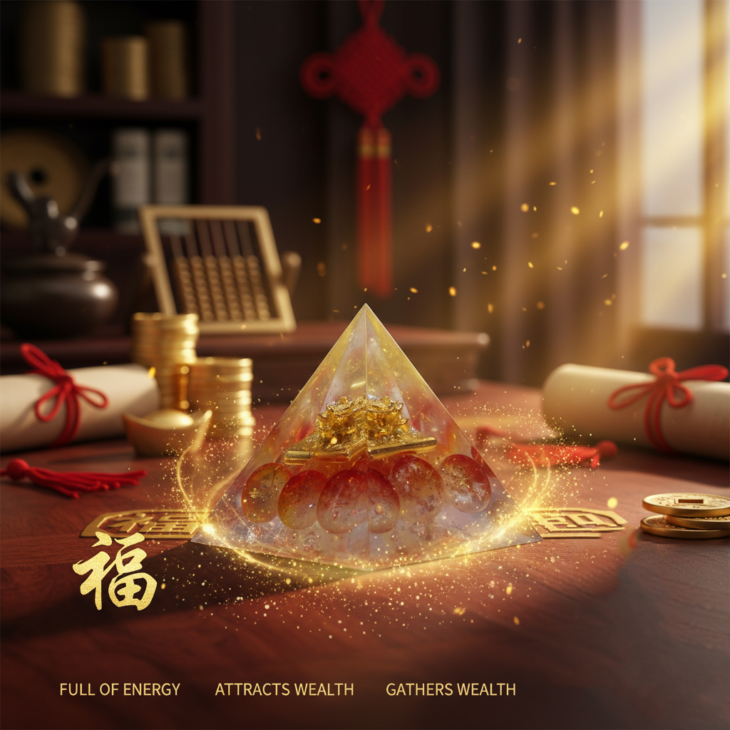 Wealth Keeper - five elements protection pyramid Wealth Keeper - Five Elements Balance — Peace Hexagram