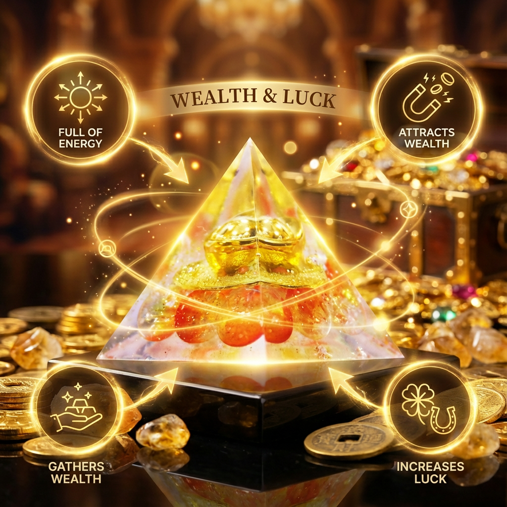 Wealth Keeper - five elements protection pyramid Wealth Keeper - Five Elements Balance — Peace Hexagram