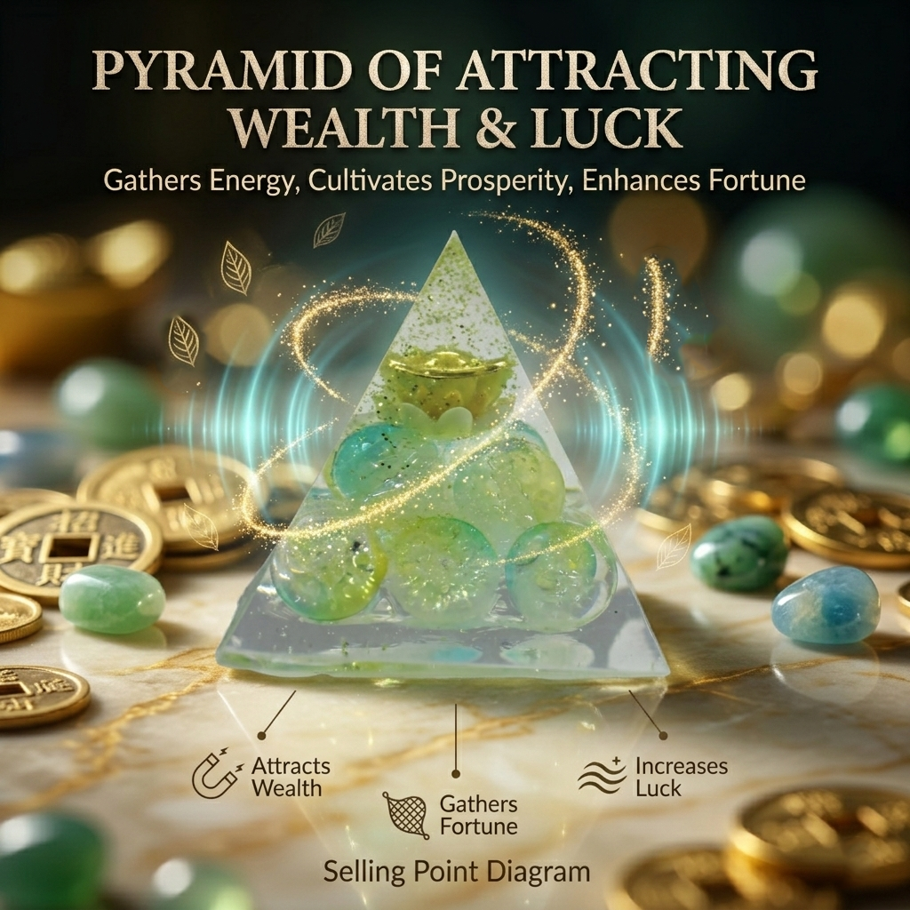 The Abundance Pyramid - Earth Element — The Receptive Hexagram