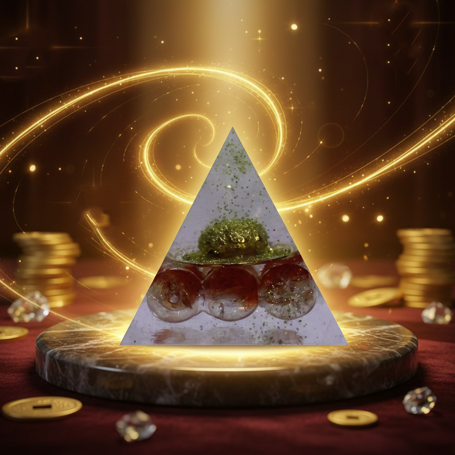 The Abundance Pyramid - Earth Element — The Receptive Hexagram