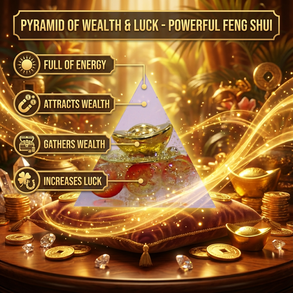 The Abundance Pyramid - Earth Element — The Receptive Hexagram