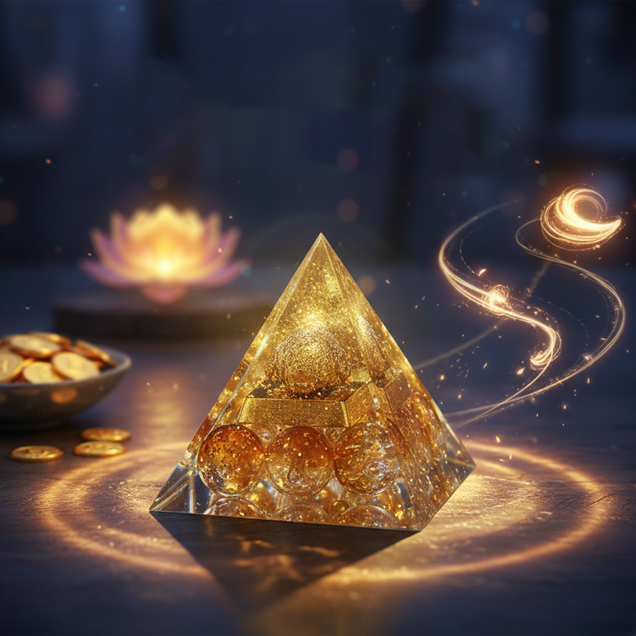 Career Leap - metal element career crystal pyramid Career Leap - Metal Element — The Creative Hexagram