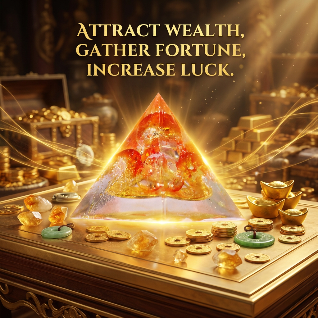 Wealth Keeper - five elements protection pyramid Wealth Keeper - Five Elements Balance — Peace Hexagram
