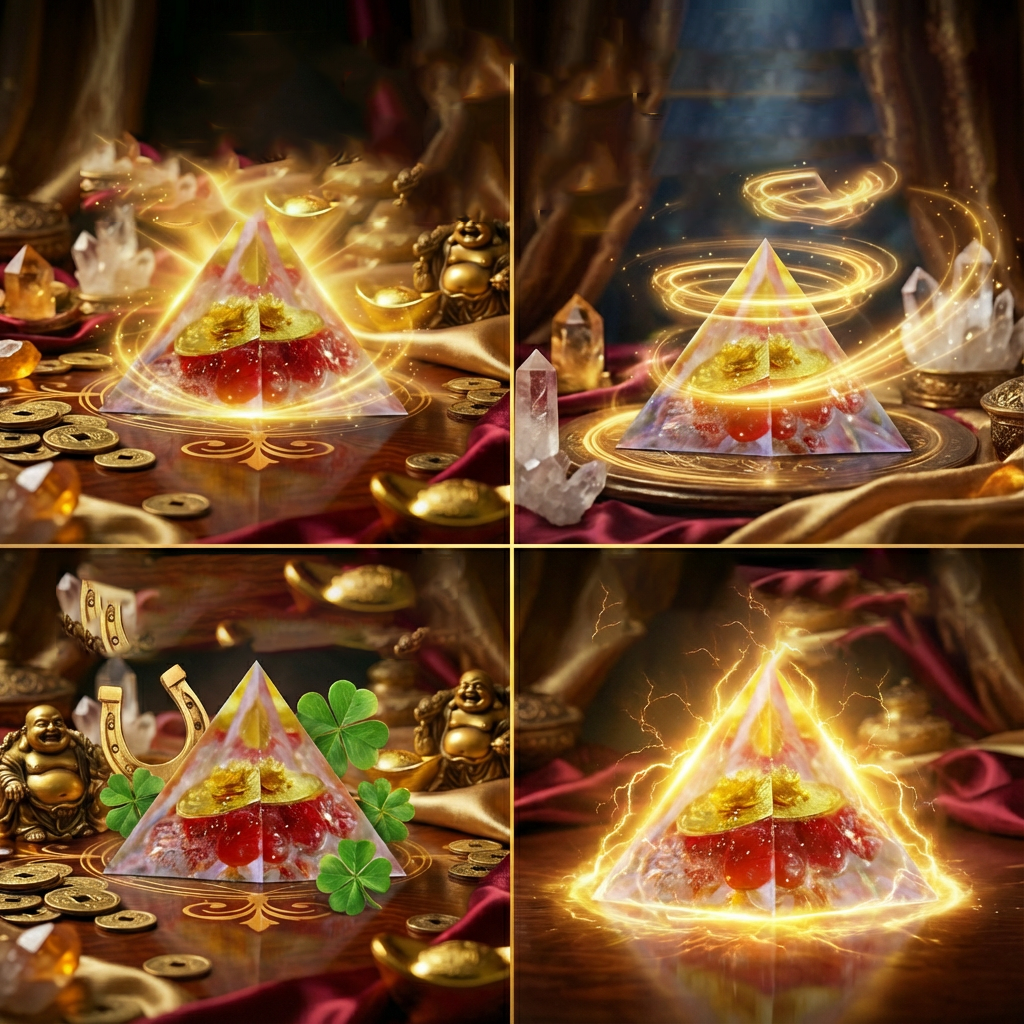 Wealth Keeper - five elements protection pyramid Wealth Keeper - Five Elements Balance — Peace Hexagram
